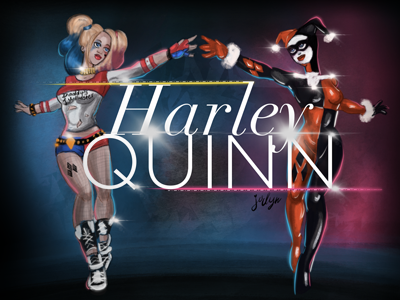 Harley Quinn applepencil commuteart commuteartist harley quinn ipadpro suicide squad