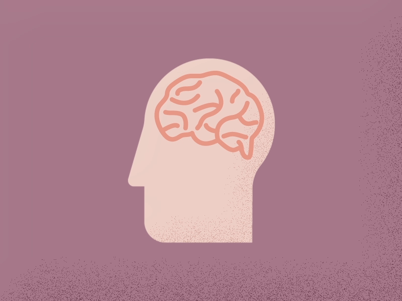 My brain right now 👊 animation brain fist gif head illustration mental health mental health week punch