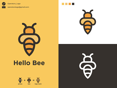 Hello Bee logo ! app art beelogo behance branding design dribbble graphic design hello idea illustration logo logofamous logoinspirations logomaker logos logotype talkbeelogo vector vectorart