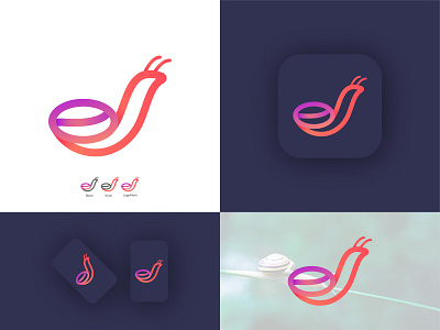 Snail Coffee Logo Design / Snail Bean logo! app art bean modern logo behance branding coffee logo colorfull logo creative logo design graphic design illustration logo logo inspirations logo maker logogala minimal logo modern logo snail coffee logo ui vector