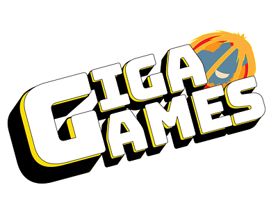 Giga Games Logo Concept graphic design logo