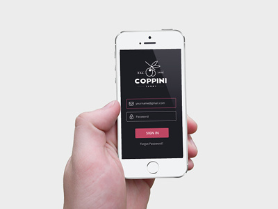 COPPINI extra virgin olive oil - UI brand design extra food graphic identity logo oil olio olive restyling mobile ui ux virgin