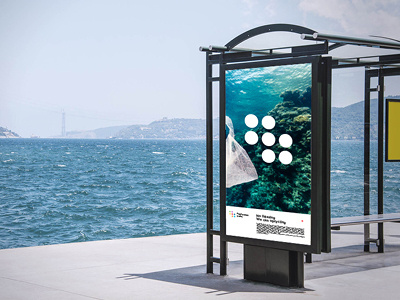 Plasturgica Swiss - Billboard billboard bio bottle brand design eco graphic identity logo plastic recycle swiss