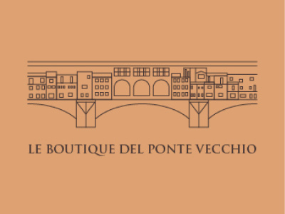 Le Boutique di Ponte Vecchio_ Logo Design brand contest fashion firenze florence gold graphic italy logo luxury pontevecchio schop