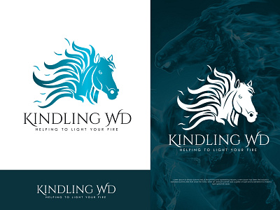 Kindling WD Logo branding design graphic design illustration logo typography vector