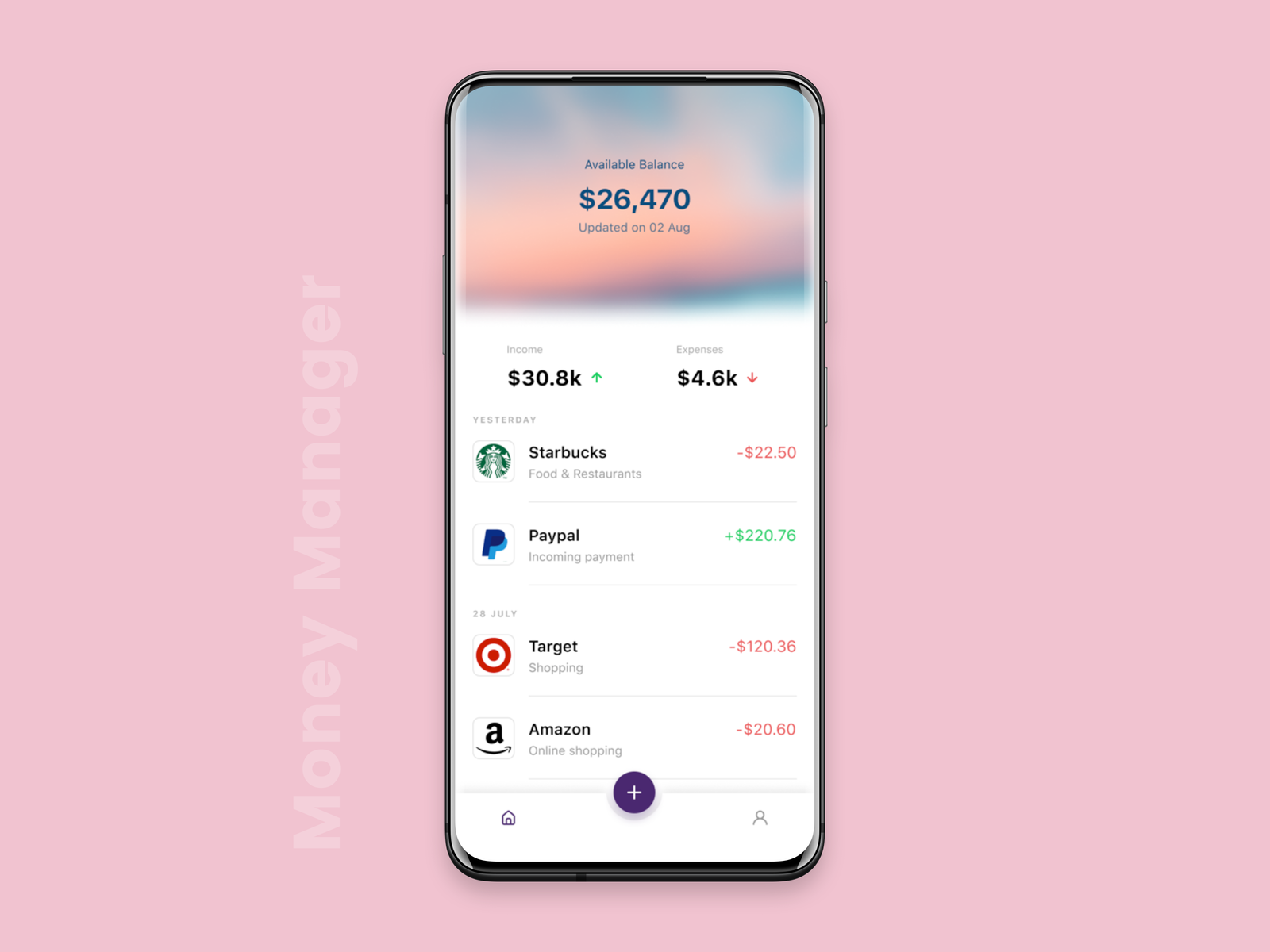 money-manager-app-by-yash-mithuna-on-dribbble