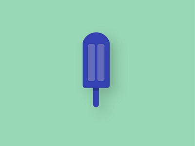 Popsicle Illustration 2d app branding design graphic design illustration logo popsicle illustration ui ux vector