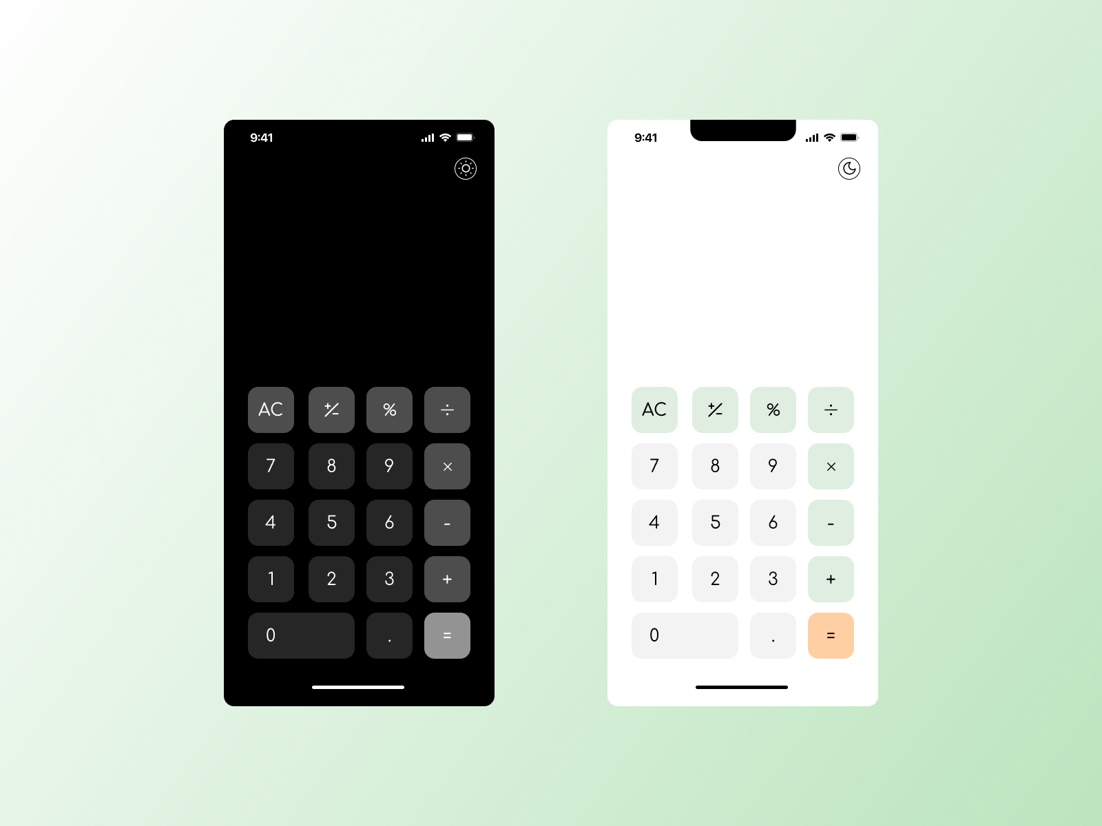 Mobile Calculator by Seher Şahpaz on Dribbble