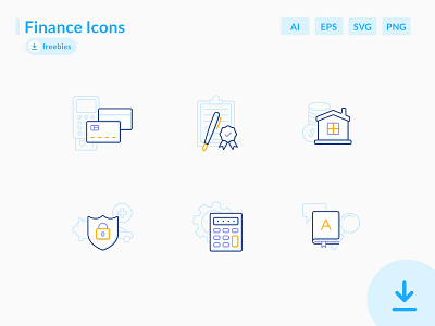 Finance Icons – Freebies