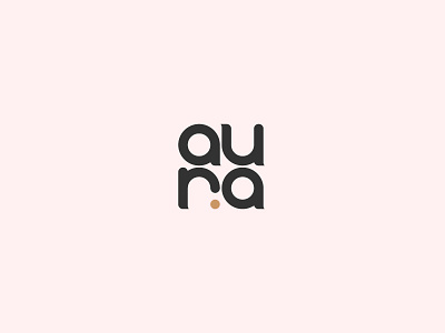 Aura - The jewel branding colours contemporary design flat graphic identity jewellery logo modern pastel typography