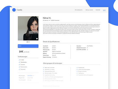 (Almost) DailyUI #006: User Profile