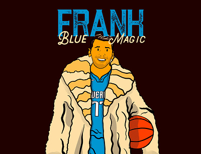 Frank Luka basketball editorial illustration espn illustration nike