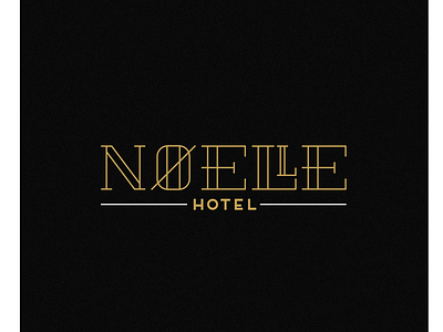 Noelle Hotel (1) art deco case study custom typeface heritage hotel branding modern nashville personal project wordmark