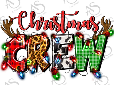 Christmas Crew Png Sublimation Design