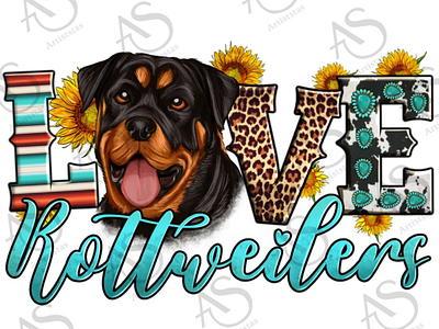 Love Rottweilers Png, Rottweilers Png