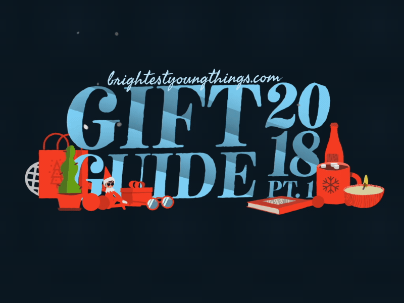 GIFT GUIDE 2018 aftereffects animation design gif illustration logo typography vector