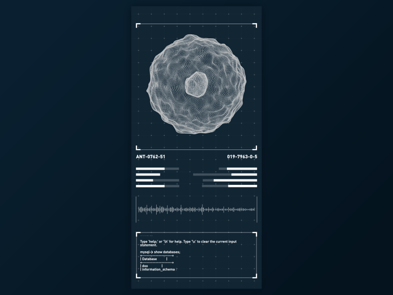 Sci-Fi Interface / FUI animation after effect animation cell animation fui ui ux user inteface