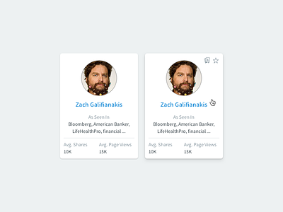 Author Profile Cards avatar card ui cards clean profile profile cards subtle tile ui tiles ui design visual design