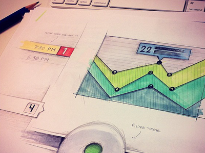 UI sketching bright chart desk drawing sketching tabs ui ui sketch