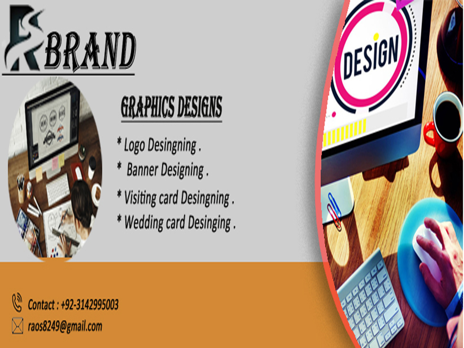 Brand Advertisement by raoshehroz on Dribbble