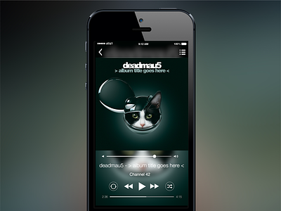 iOS Music Player ios mobile music player