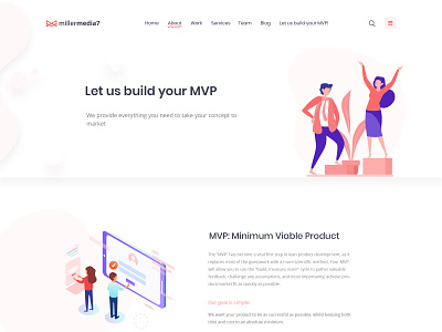 Let's build your next experience application development brand and identity branding branding agency design design agency landing page product design ui ux visual design web