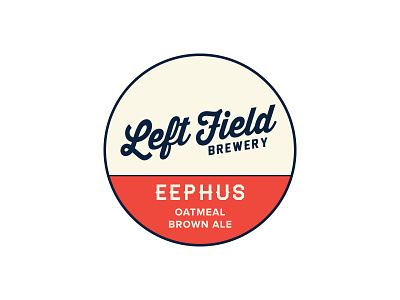 Leftfield Medallion baseball beer brewery tap medallion