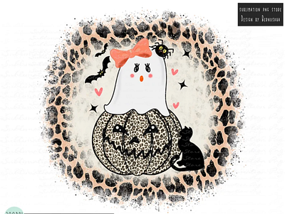Cute Halloween Girl Ghost Png Sublimation 3d animation app branding design graphic design illustration logo ui vector