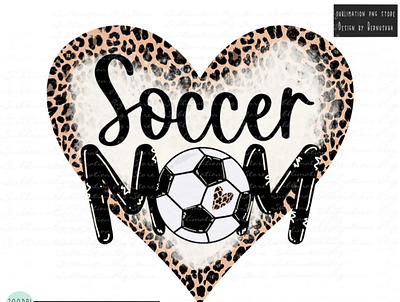 Soccer Mom Heart Png Sublimation Design Download 3d animation app branding design graphic design illustration logo ui vector