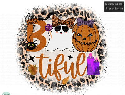 Bootiful Halloween Png Sublimation Design 3d animation app branding design graphic design illustration logo motion graphics ui vector