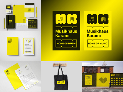 Corporate Design – Musikhaus Karami