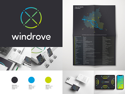 Corporate Design – Windrove branding design graphic design illustration logo typography vector