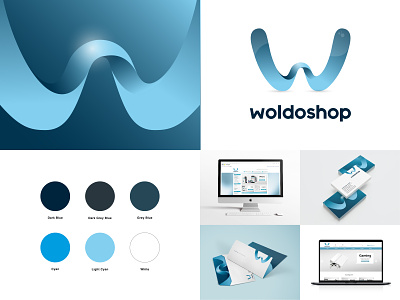 Corporate Design – Woldoshop branding design graphic design illustration logo typography vector