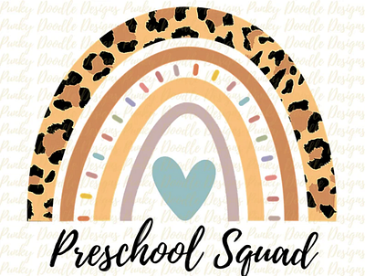 Back to school, Preschool Squad Printable, PNG 3d animation app branding design graphic design illustration logo motion graphics ui vector