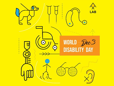 World Handicap Day | Make Creative Lab-Madurai awareness creative design graphic design handicap humanity illustration kind love madurai protection together unity