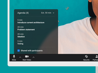 Zoom Agenda Prototype (2/2)