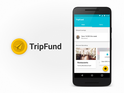 TripFund - helping friends save money together 💸 app design process mobile money tripfund ui design ux design
