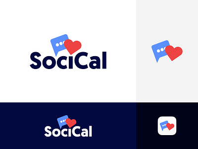 SociCal - Logo brand brand identity branding calendar emblem icon logo social