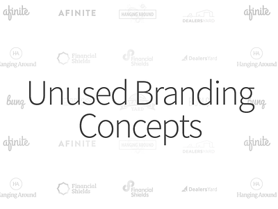 Unused Branding Concepts