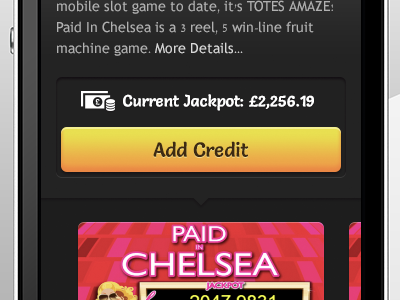 Jackpot button icon iphone app mobile money screenshot ui
