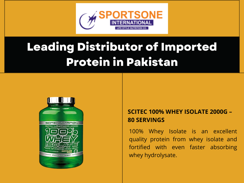 Leading Distributor of Imported Protein in Pakistan by Sports One