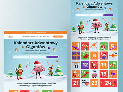 Holiday Landing Page landing page ui ux