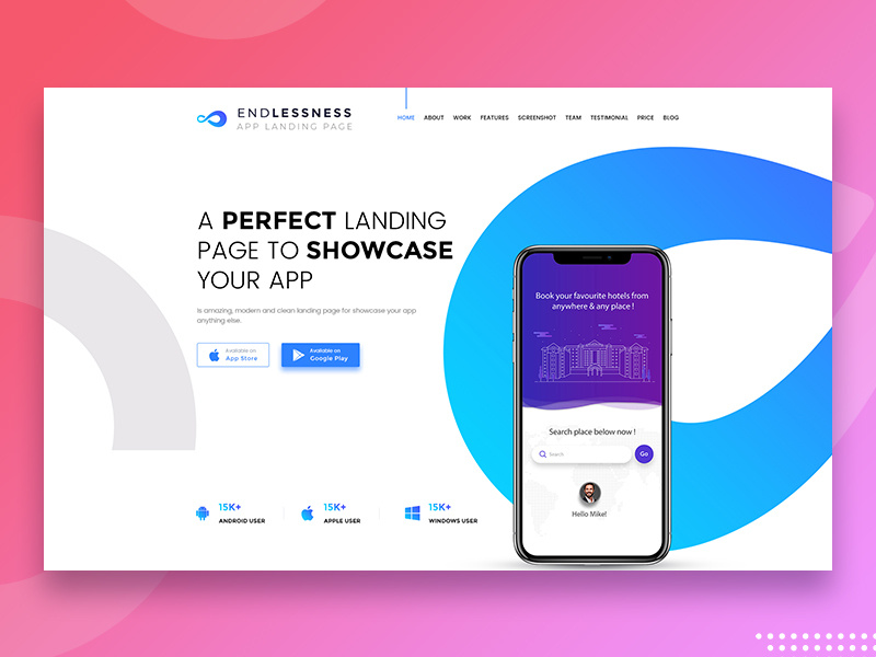 Appshowcasing Landingpage mobile app template mobile app landing marketing template marketing landing page landing page psd template landing page bootstrap apps landing app website app template app store app showcase app landing page