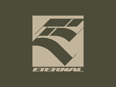Eternal Logo acid graphics branding custom font custom type design e eternal font illustrator logo pen tool typography