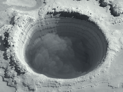 Env_101_ Crater clarisseifx houdini photoshop worldcreator