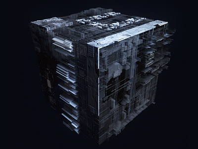 Procedural 101 cube displacement fui jsplacement noise