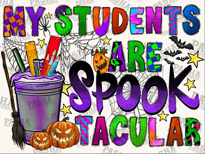 Halloween PNG, Halloween Teacher