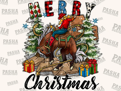 Country Christmas Png, Merry Christmas Png