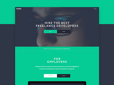 Hirable - Landing Page