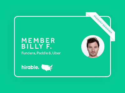 Hirable - Digital Member Card